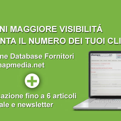 Iscrizione Database Fornitori